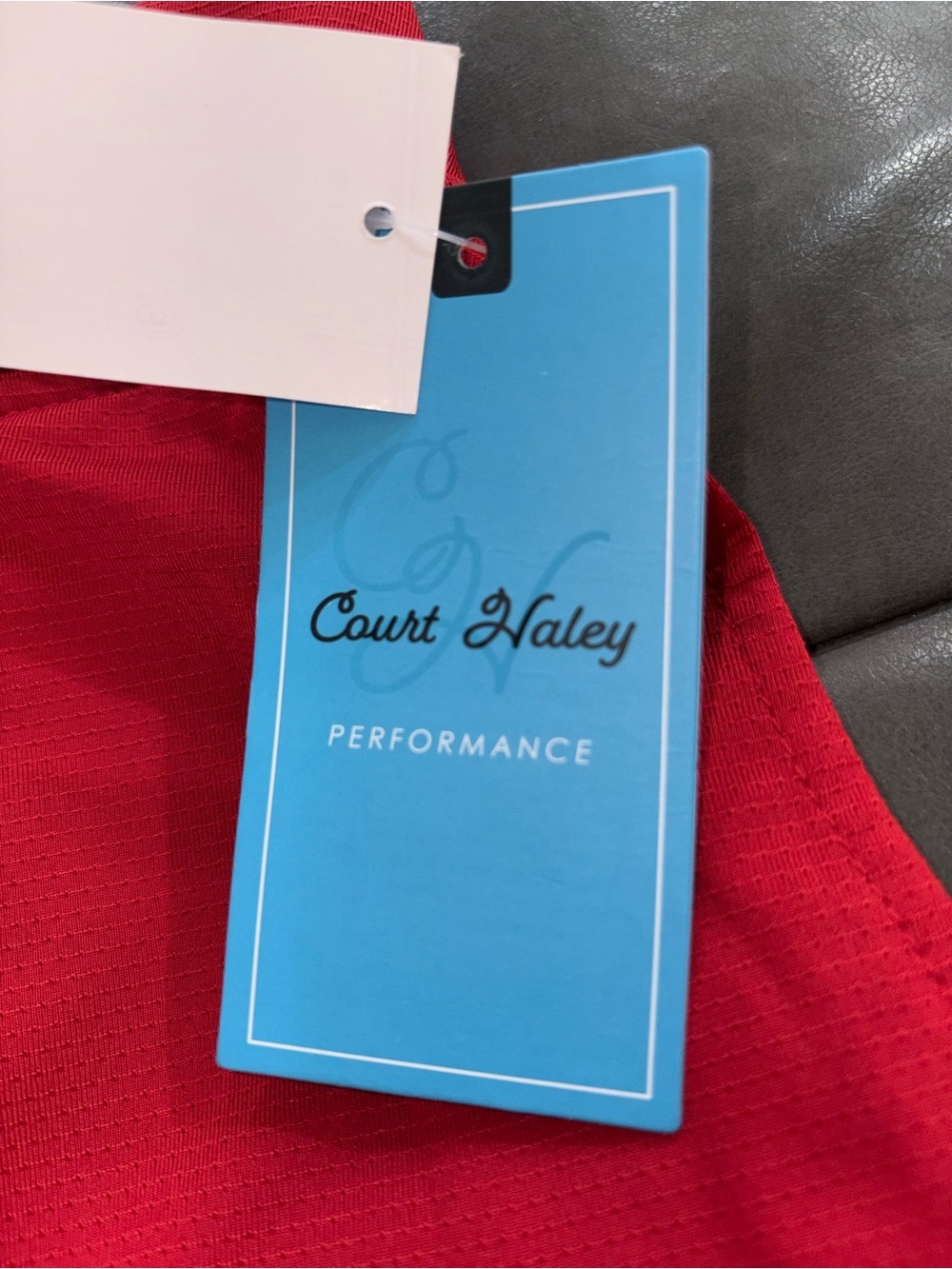 NWT Court Haley Performance Red Athletic Golf Tennis Skort Women’s M - Picture 7 of 9